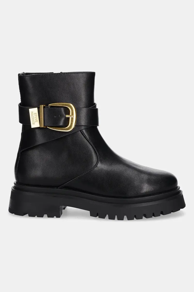 stivaletti alla caviglia in pelle Lexs donna colore nero 11003593 miniatura 2