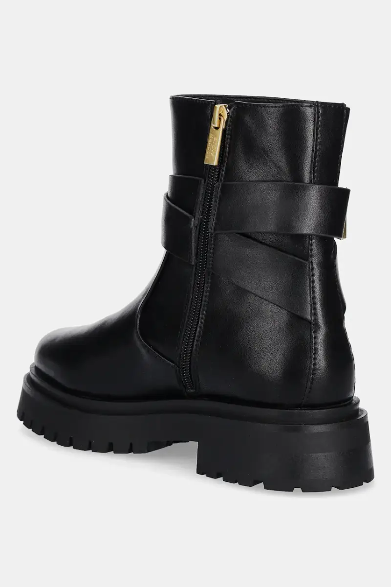 stivaletti alla caviglia in pelle Lexs donna colore nero 11003593 miniatura 3