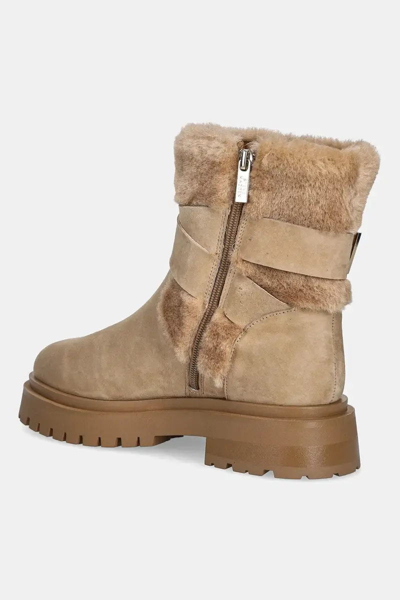 stivaletti alla caviglia Lodge donna colore beige 11004980 miniatura 3