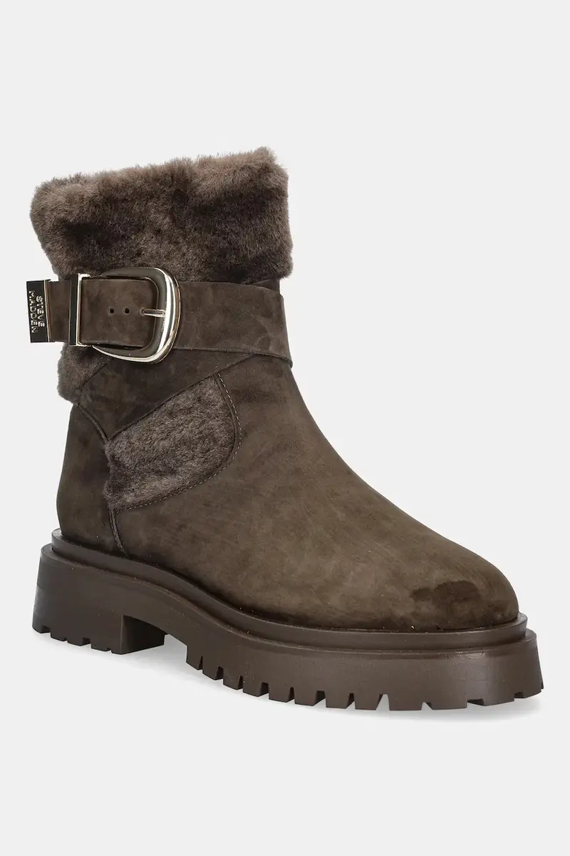 stivaletti alla caviglia Lodge Marrone