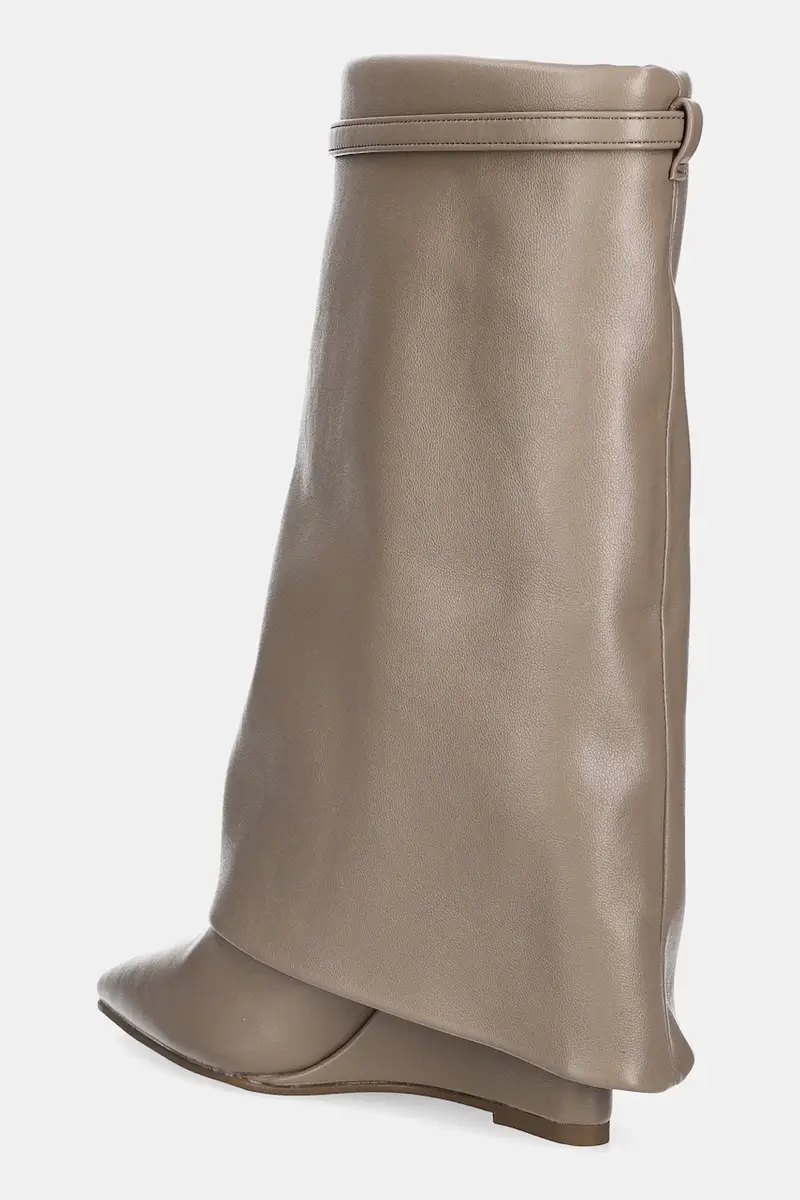 stivaletti alla caviglia Shocker donna colore beige 11002871 miniatura 3