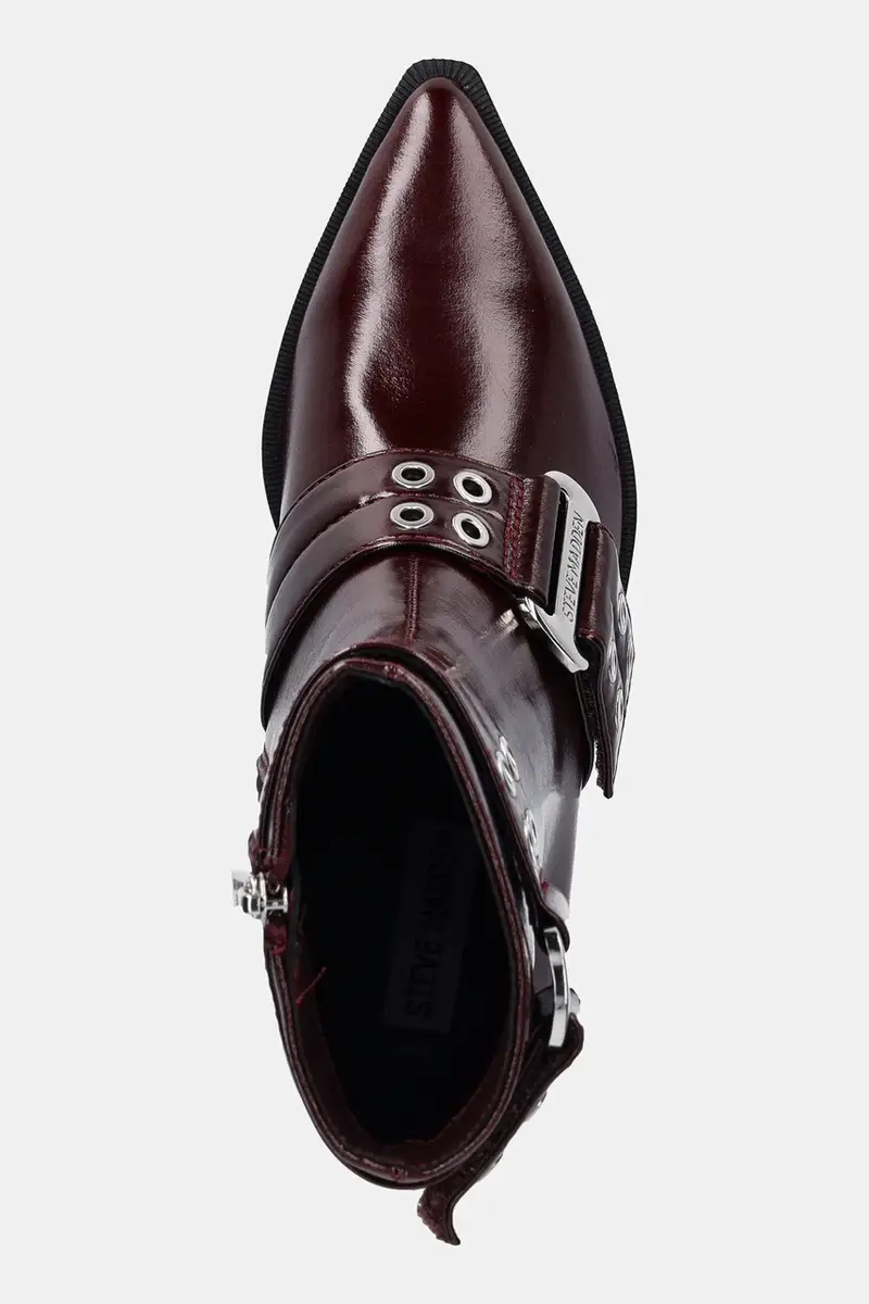 stivaletti alla caviglia Splurge donna colore granata 11004772 miniatura 4