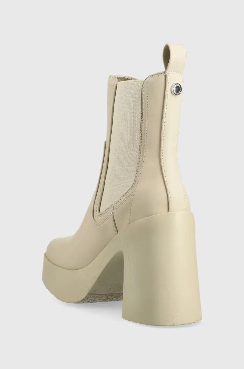 Steve Madden Stivaletti Chelsea Donna Beige 3568741 miniatura 3