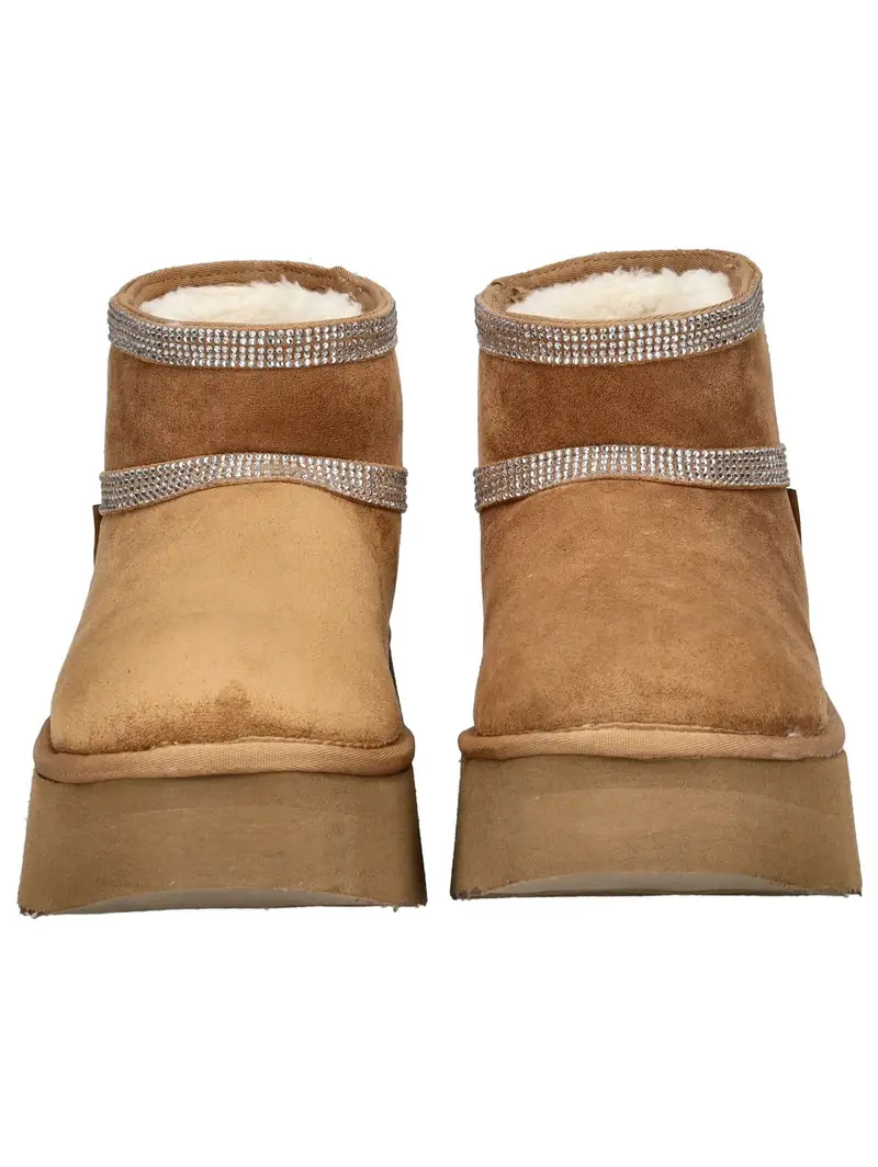 STEVE MADDEN Stivaletto caramello / argento miniatura 3