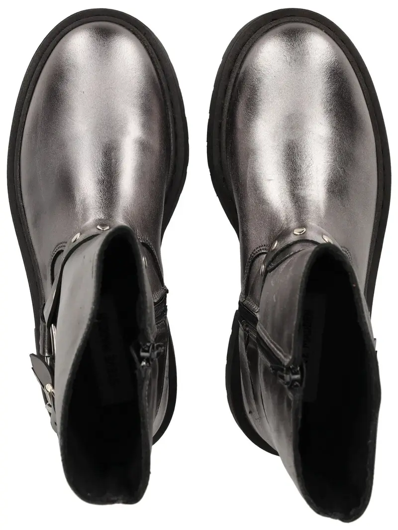 STEVE MADDEN Stivaletto 'Garoche' grigio argento miniatura 2