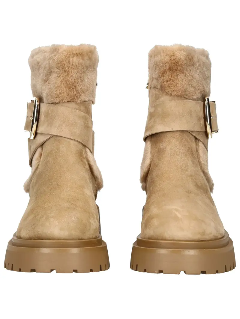 Stivaletto marrone chiaro miniatura 3