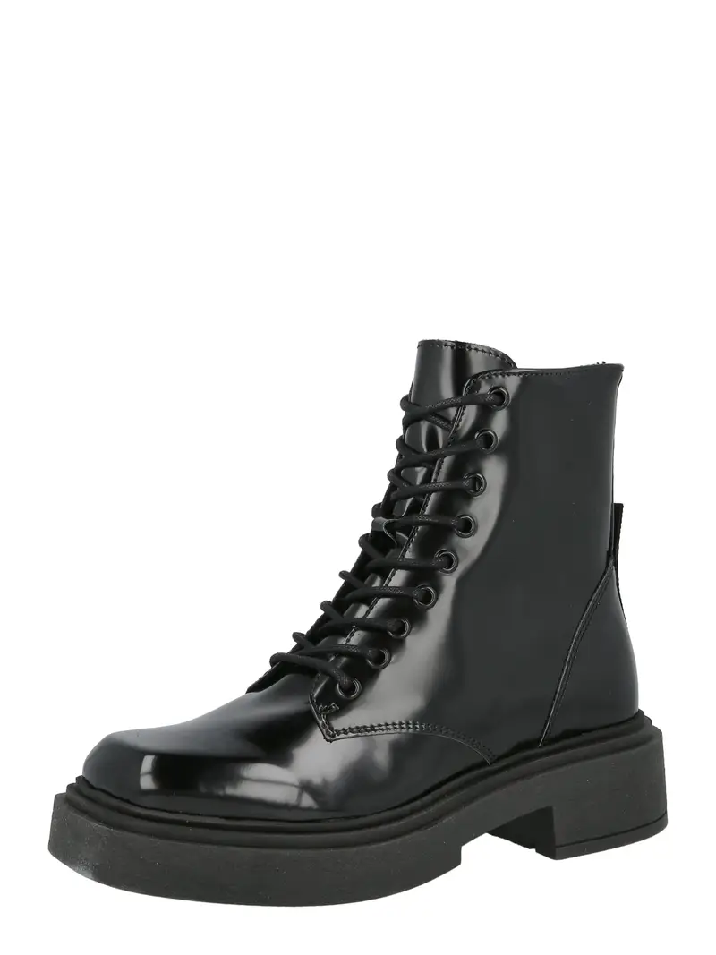 STEVE MADDEN Stivaletto stringato 'Chiney'  nero