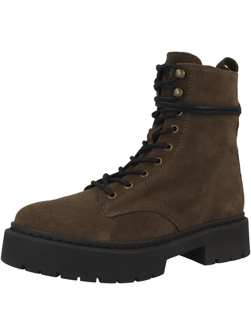 Stivaletto stringato 'Gusto' marrone scuro