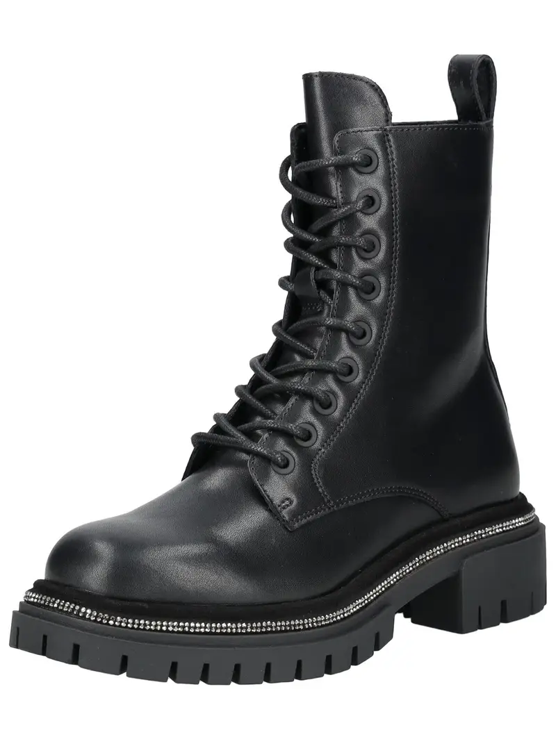 STEVE MADDEN Stivaletto stringato  nero