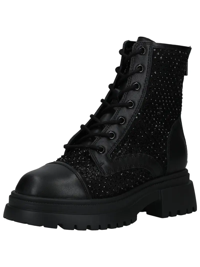 STEVE MADDEN Stivaletto stringato  nero