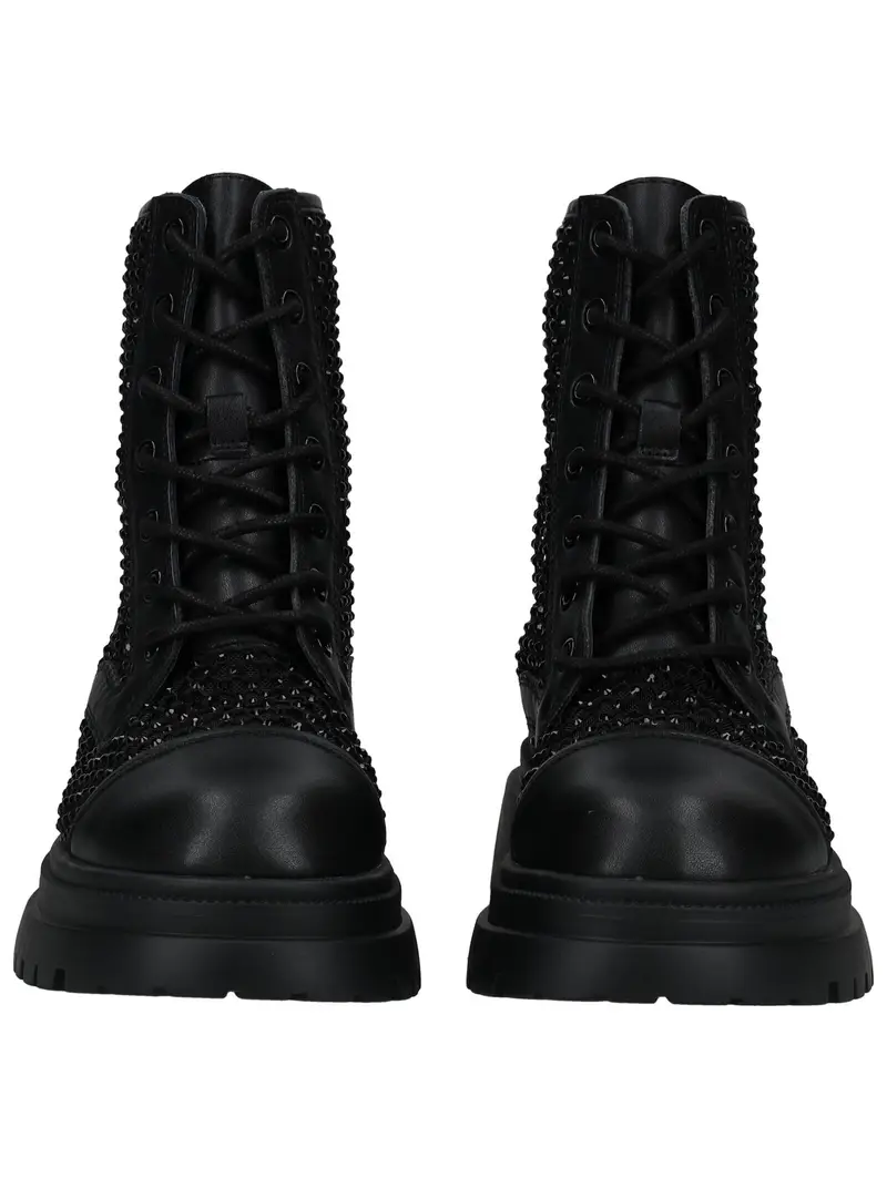STEVE MADDEN Stivaletto stringato  nero miniatura 3