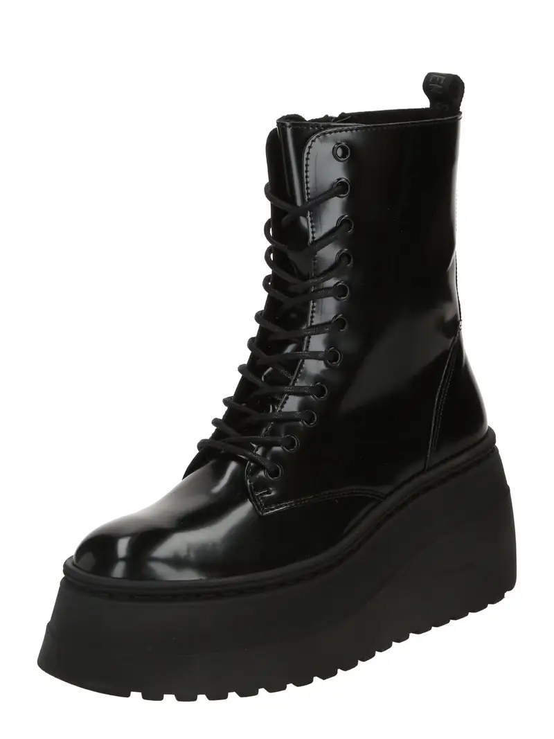 STEVE MADDEN Stivaletto stringato 'Polar'  nero