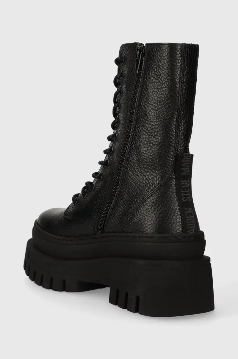 stivali da motociclista in pelle Coast Nero miniatura 3