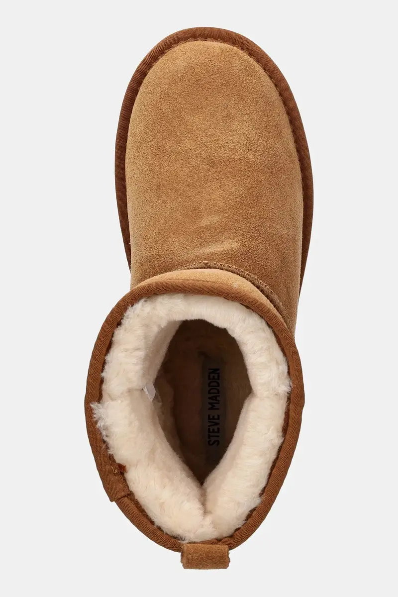 stivali da neve in camoscio Tessah Marrone miniatura 4