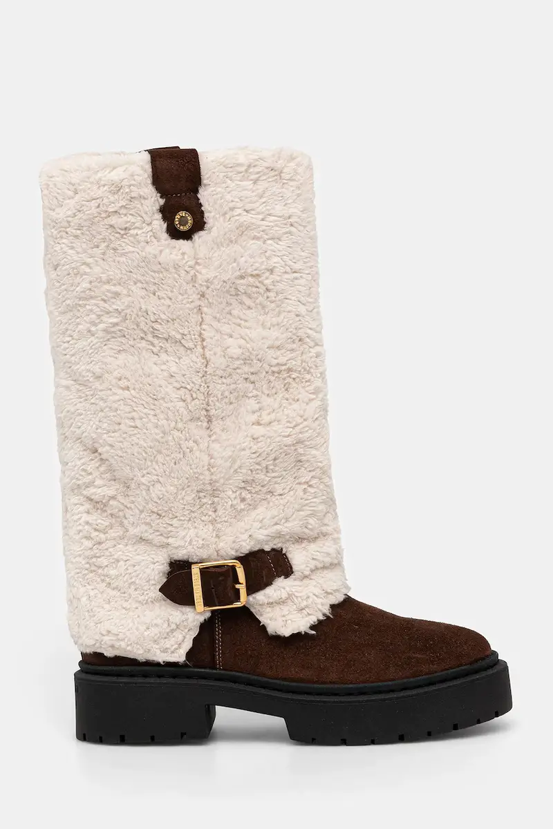 stivali Godiva donna colore beige 11003413 miniatura 2