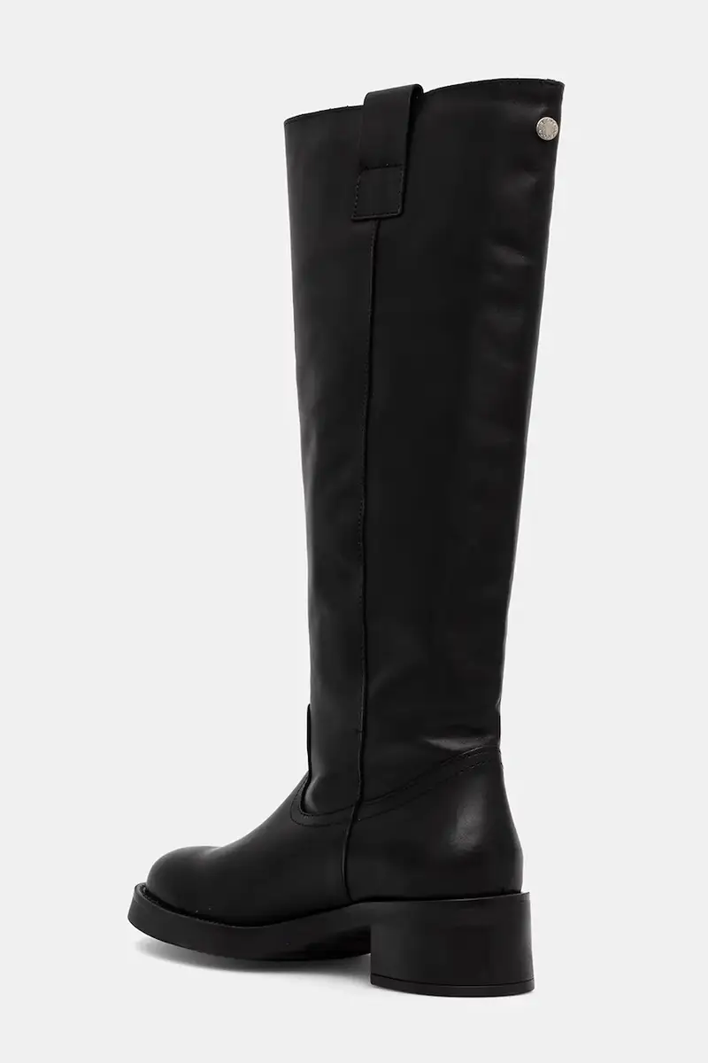 stivali in pelle Banner donna colore nero 11003092 miniatura 3