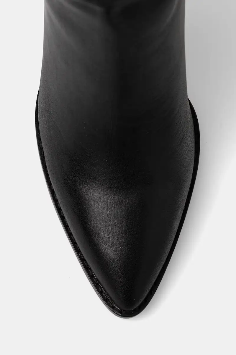 stivali in pelle Bixby donna colore nero 11004834 miniatura 4