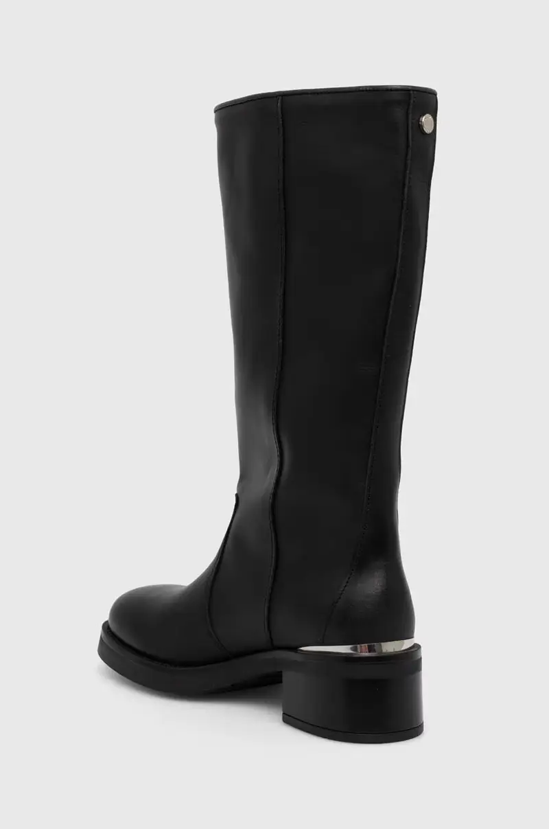 stivali in pelle Bonna donna colore nero SM11003091 miniatura 3