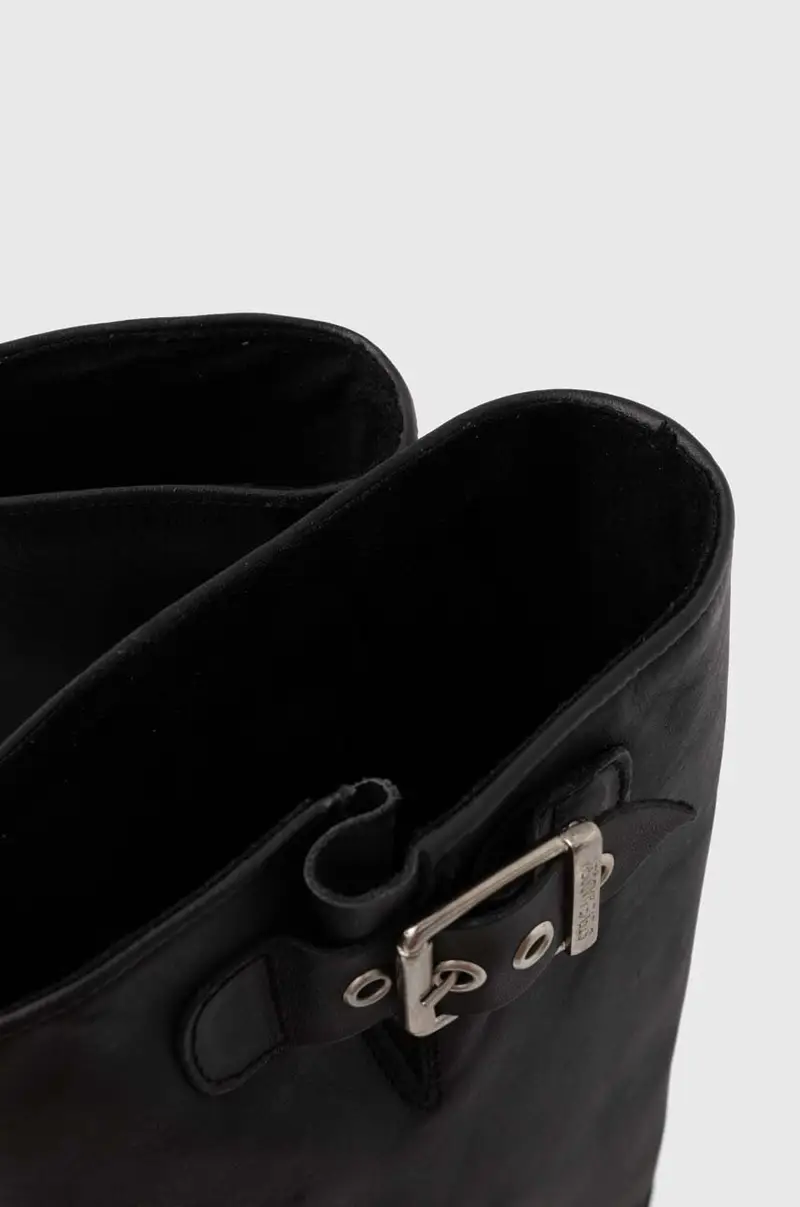 stivali in pelle Bonna donna colore nero SM11003091 miniatura 5