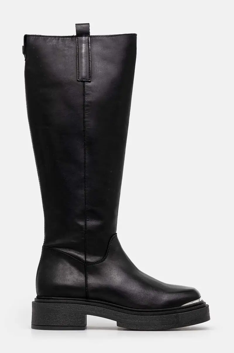 stivali in pelle Constance donna colore nero SM11003238 miniatura 2