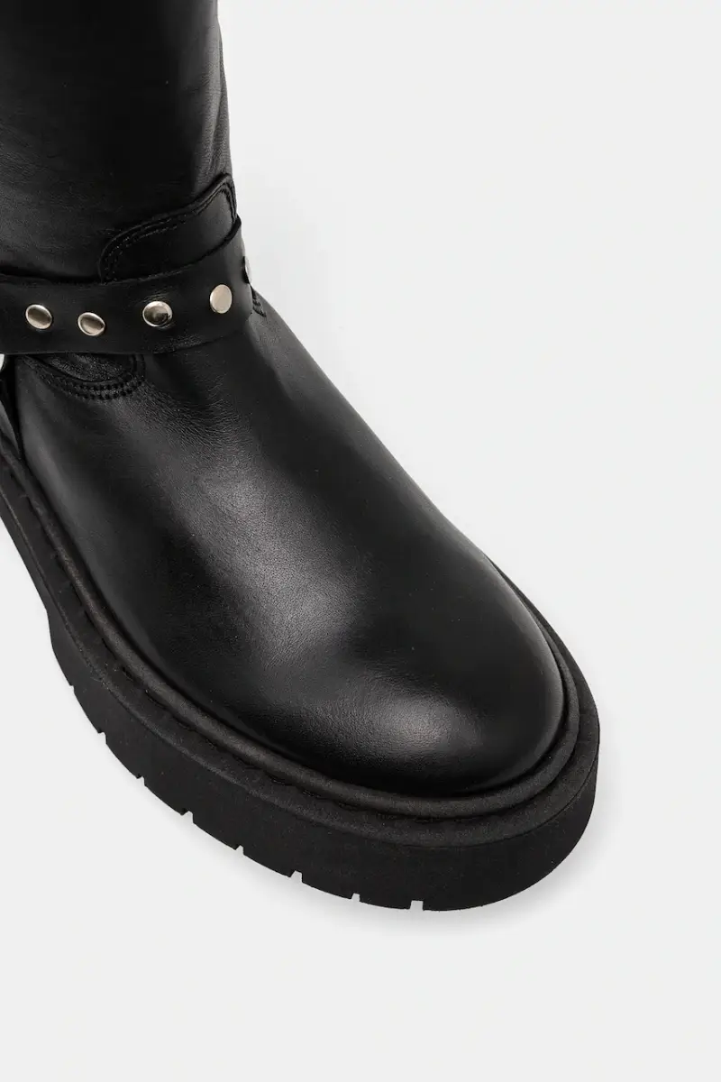 stivali in pelle Gayet donna colore nero SM11003411 miniatura 4