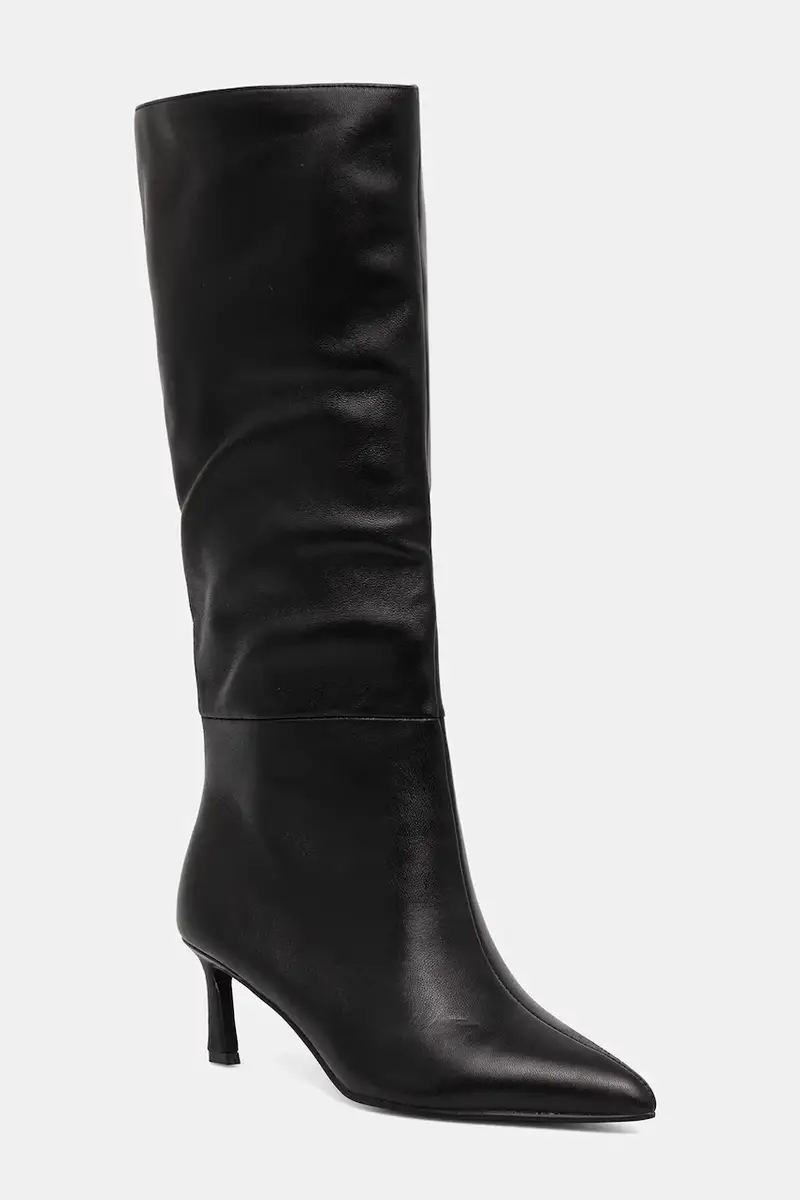 stivali in pelle Lavan donna colore nero 11003290