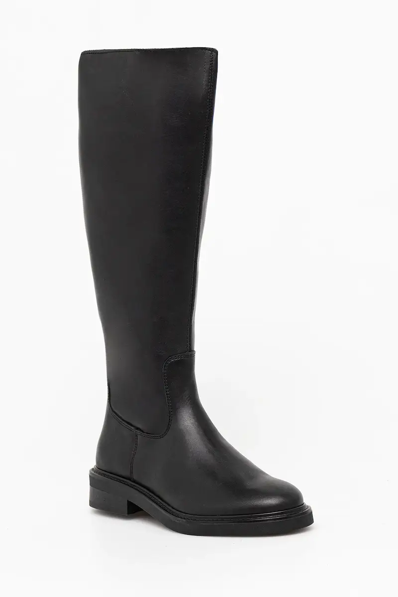 stivali in pelle Neva Nero