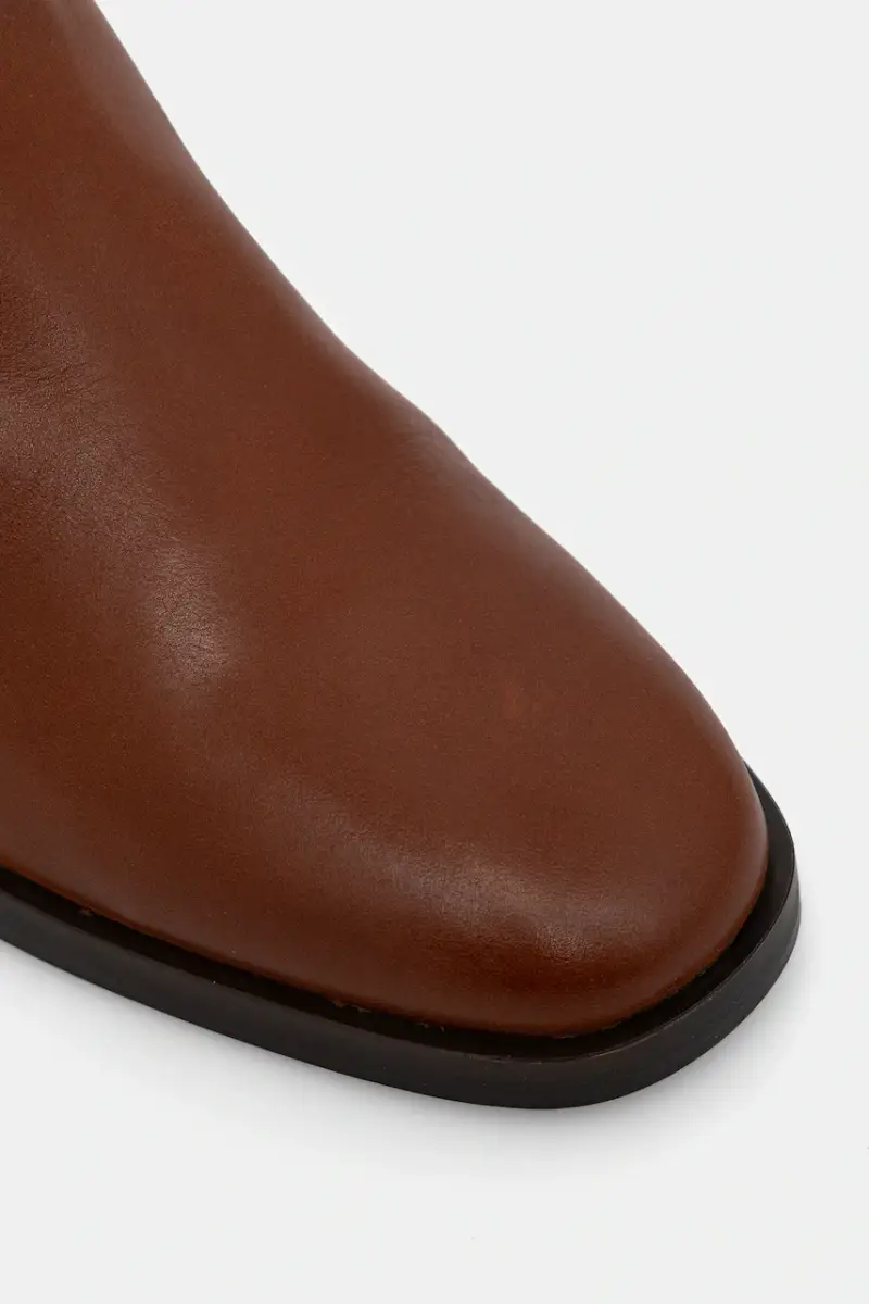 stivali in pelle Novi donna colore beige 11004728 miniatura 4