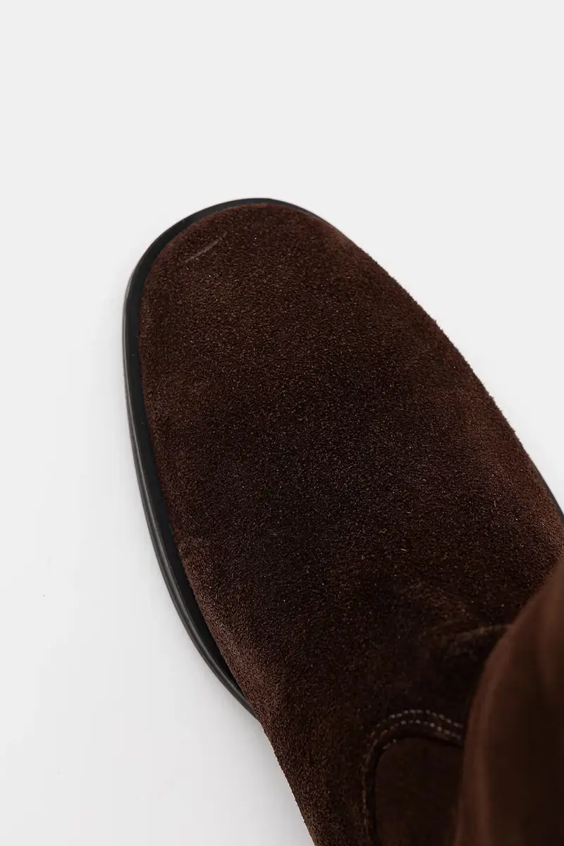 stivali in pelle scamosciata Nigella donna colore marrone 11004914 miniatura 5