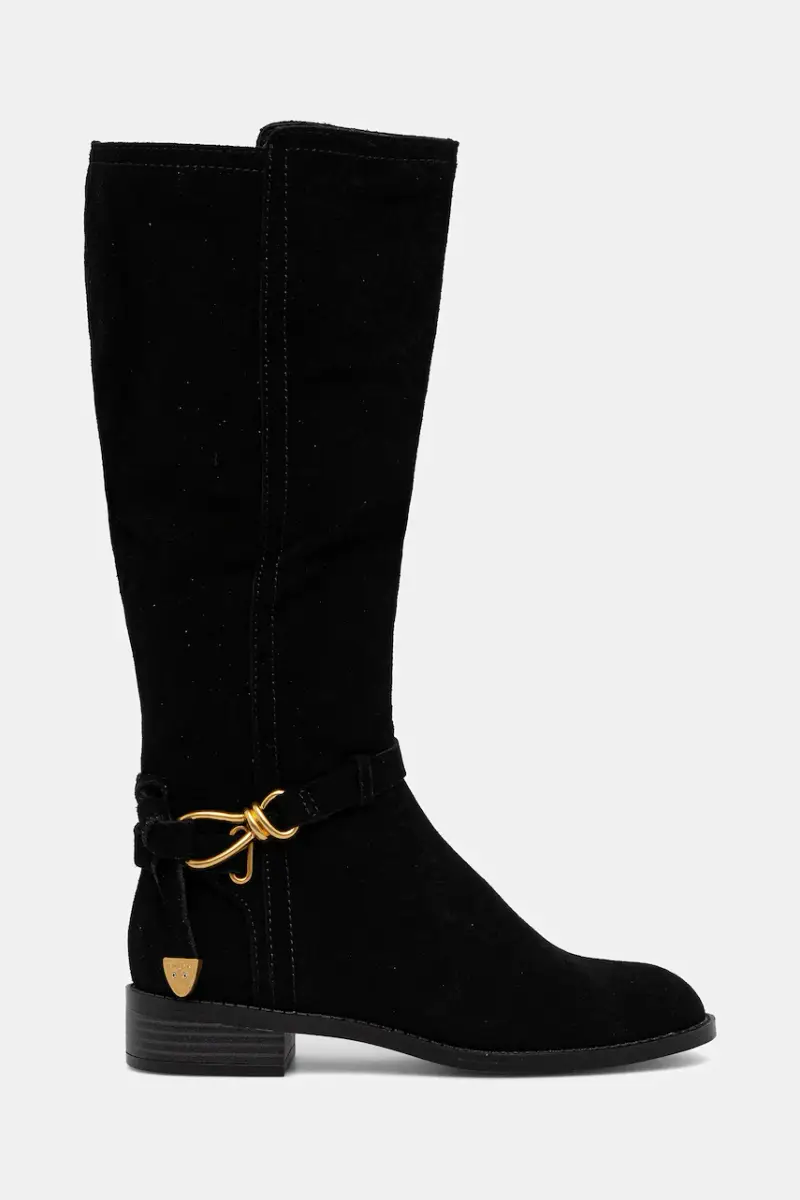 stivali in pelle scamosciata Xtreme donna colore nero 11005013 miniatura 2