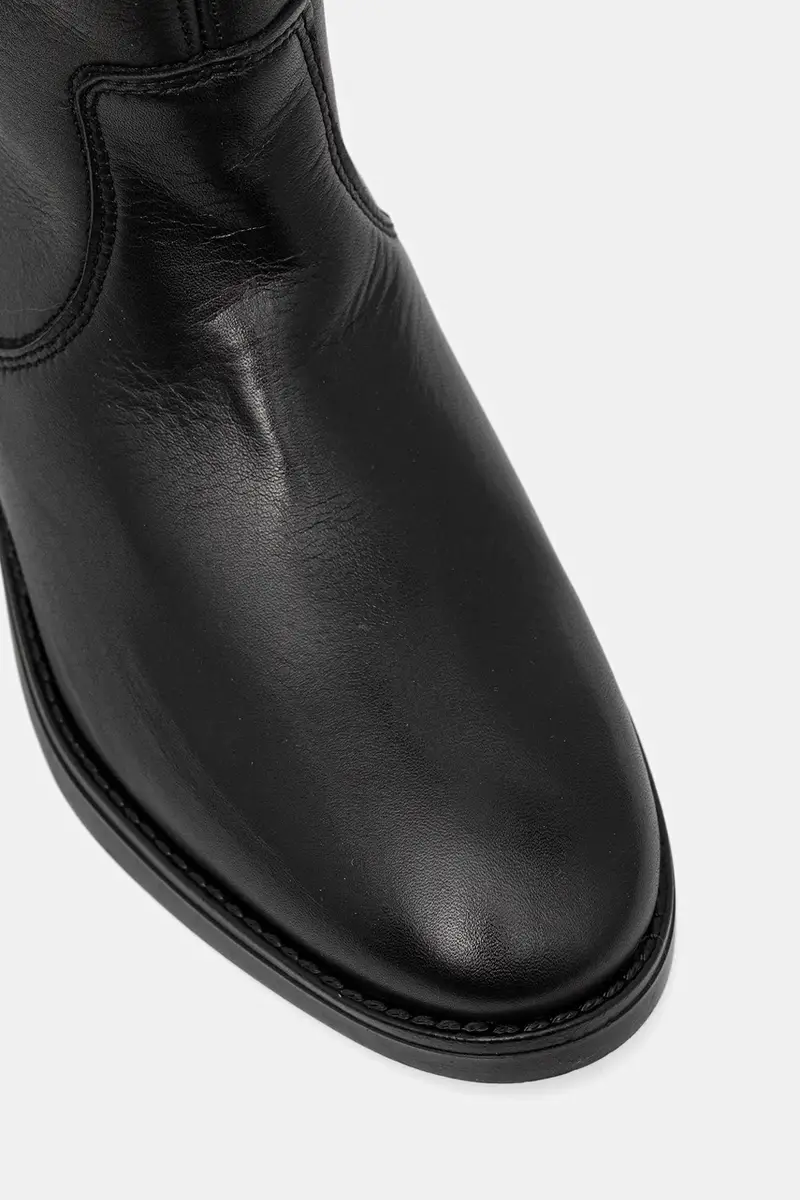 stivali in pelle Vlora donna colore nero 11004761 miniatura 4