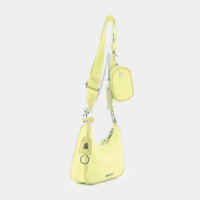 Tracolle Steve Madden da Donna, giallo miniatura 2