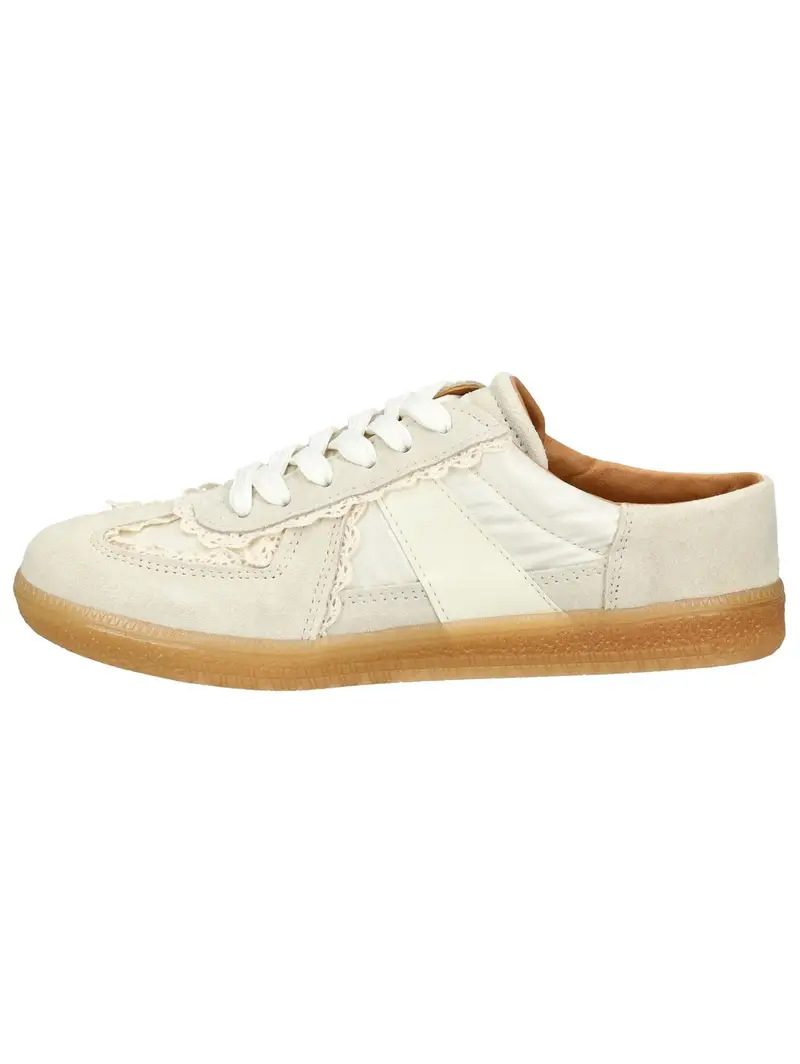 Zoccoletto beige / beige chiaro miniatura 2