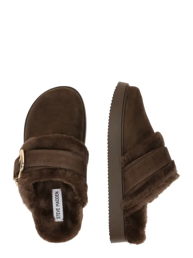 Zoccoletto 'Cozy Up' marrone scuro miniatura 2