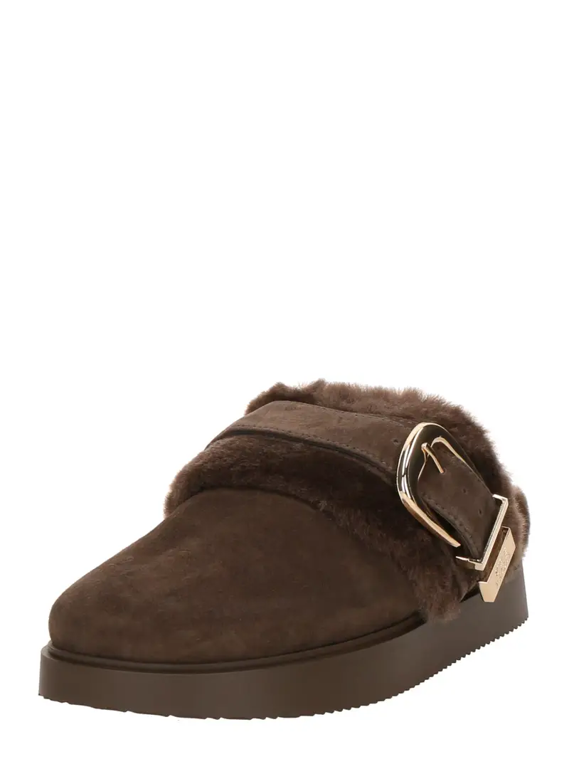 Zoccoletto 'Cozy Up' marrone scuro