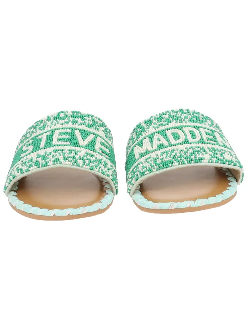 STEVE MADDEN Zoccoletto 'VERAH' verde / bianco miniatura 3