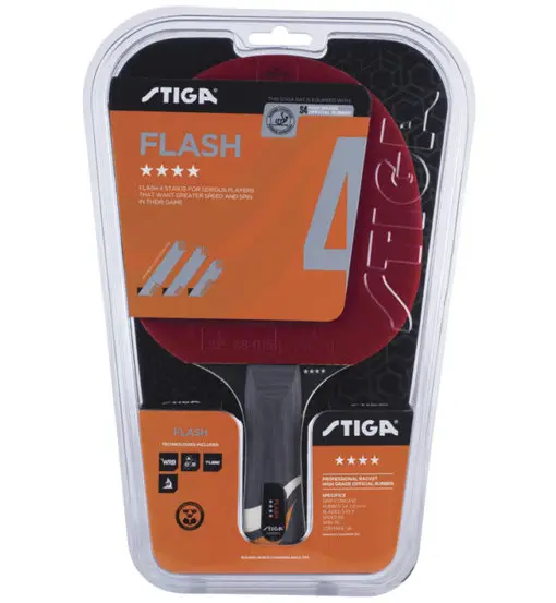 Flash Wrb - racchetta da ping pong Red