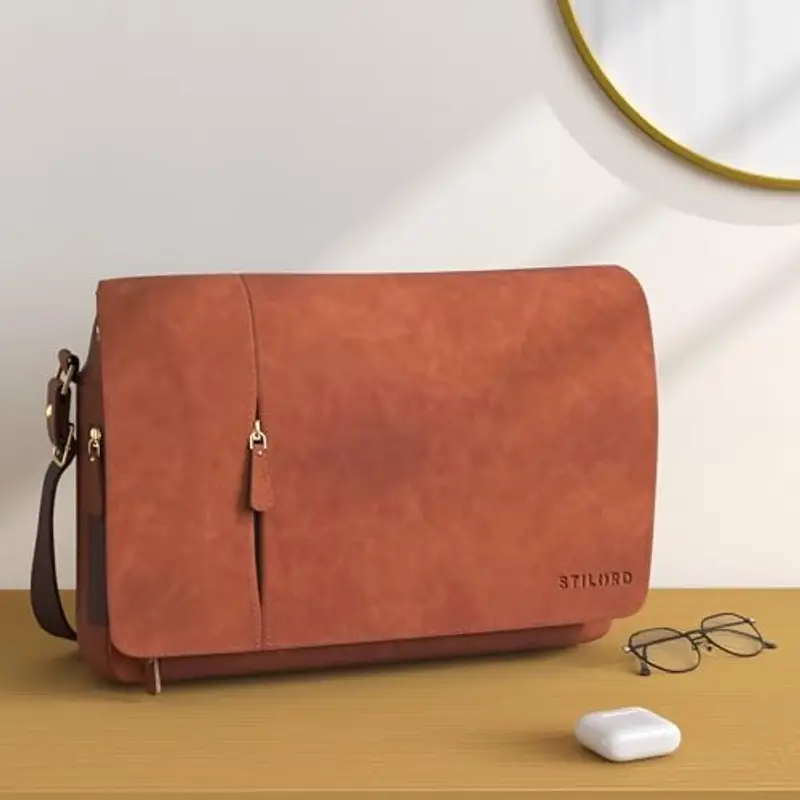 STILORD Borsa a tracolla Marrone 1961269 miniatura 2