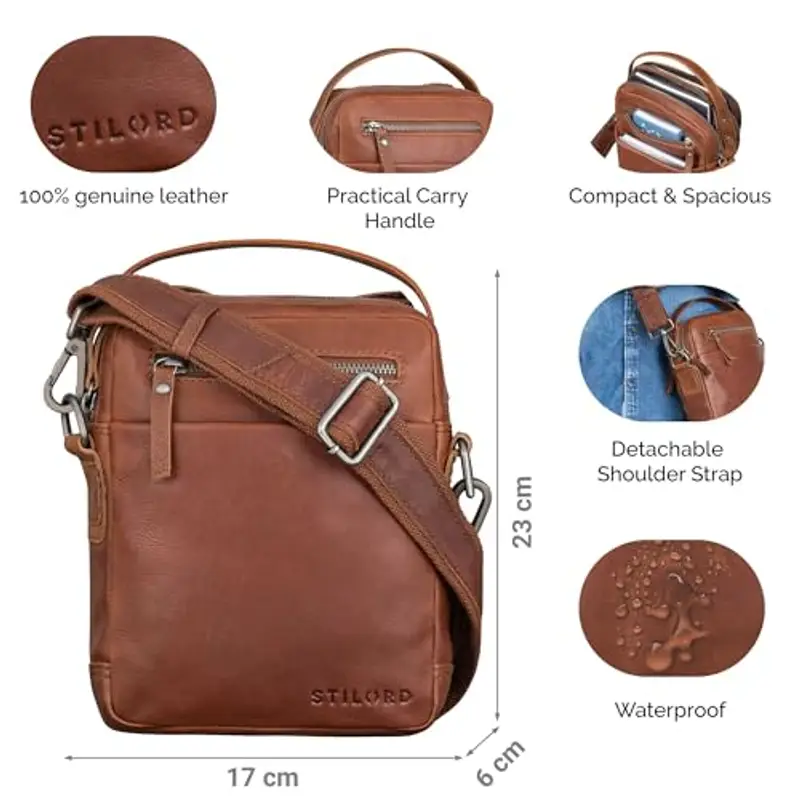 STILORD Borsello Uomo Nero 2149188 miniatura 3