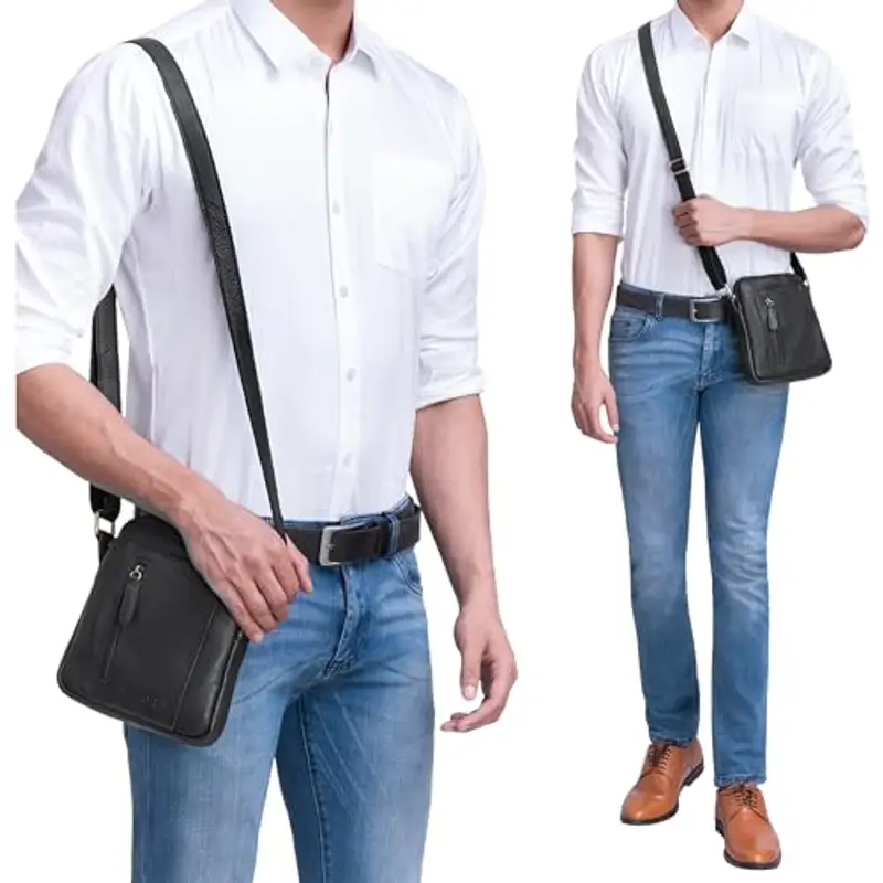 STILORD Borsello Uomo Nero 2427460 miniatura 2