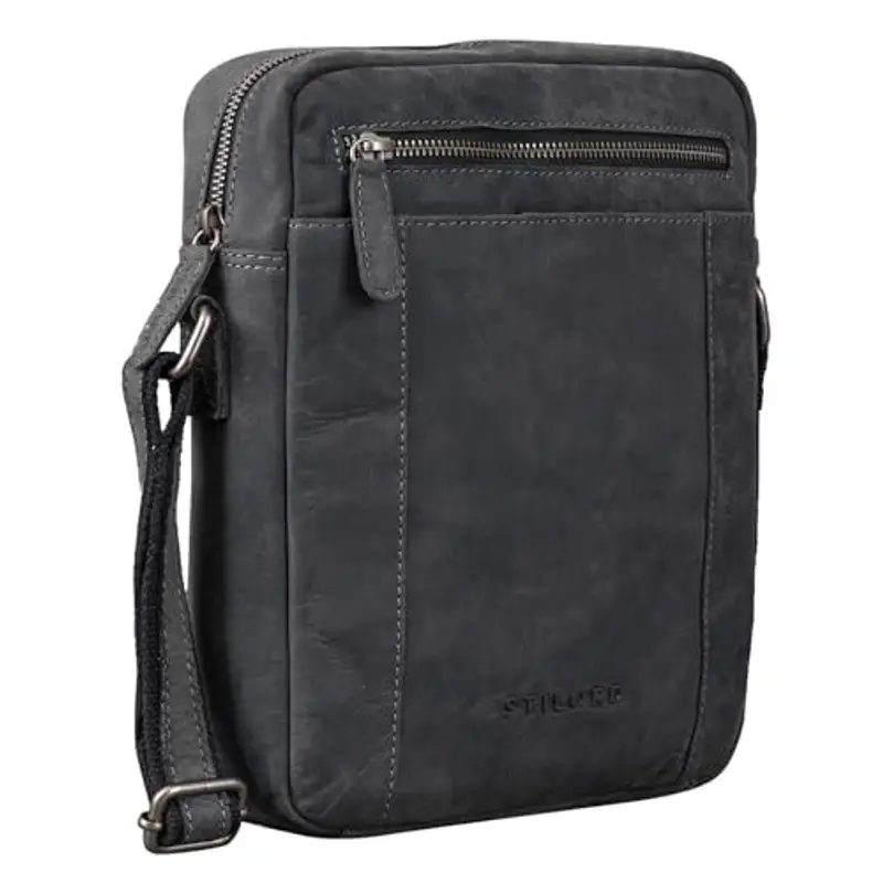 STILORD Borsello Uomo Grigio 1600588