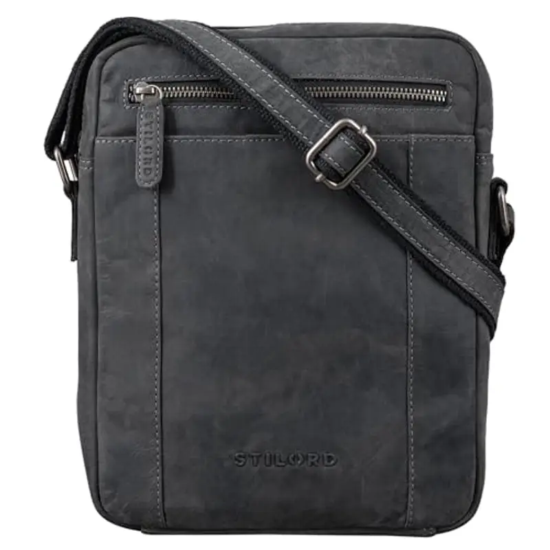 STILORD Borsello Uomo Grigio 1600588 miniatura 3