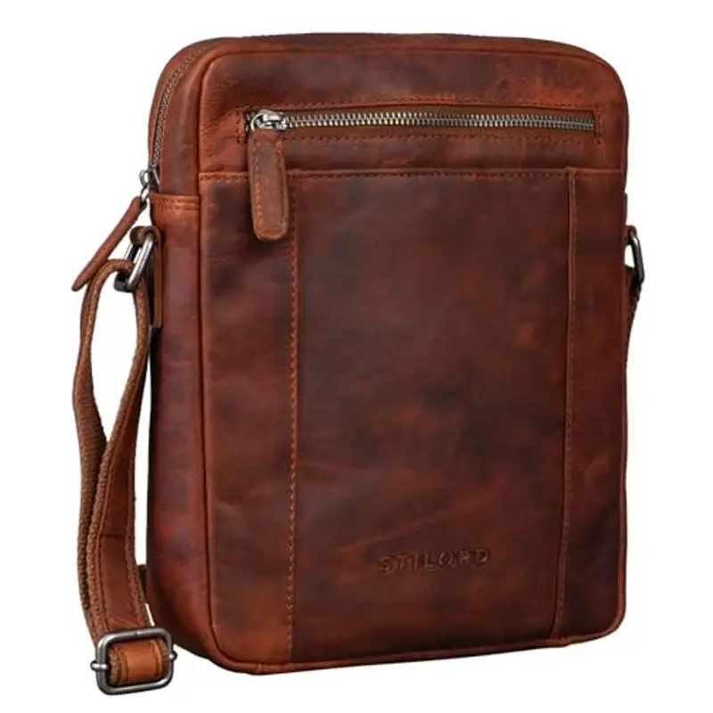 STILORD Borsello Uomo Marrone 1600591 miniatura 3