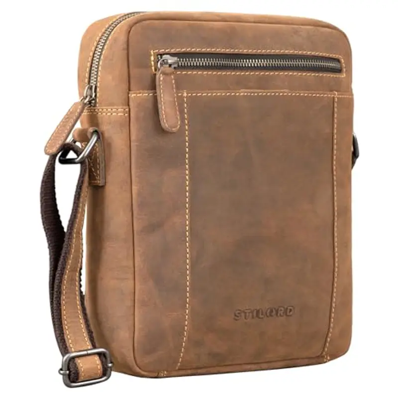 STILORD Borsello Uomo Marrone 1600587 miniatura 3