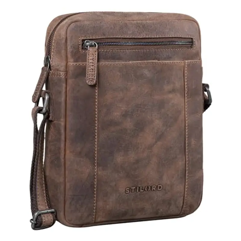 STILORD Borsello Uomo Marrone 1581555 miniatura 2