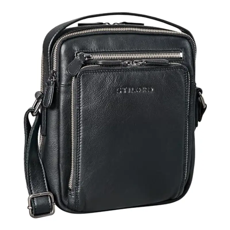 STILORD Borsello Uomo Nero 2009022