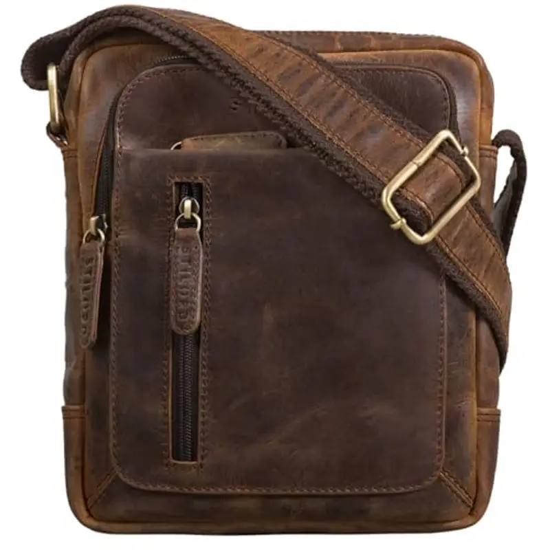 STILORD Borsa a tracolla Uomo Marrone 1600548