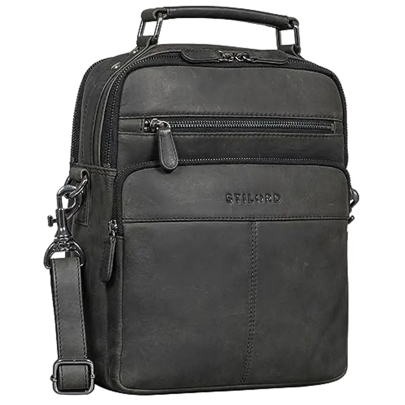 STILORD Borsa a tracolla Uomo Grigio 1961328 miniatura 2