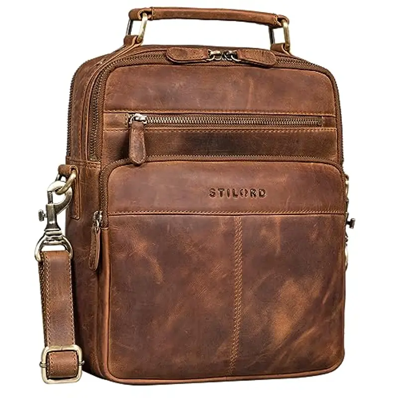 STILORD Borsa a tracolla Uomo Marrone 1961326 miniatura 2