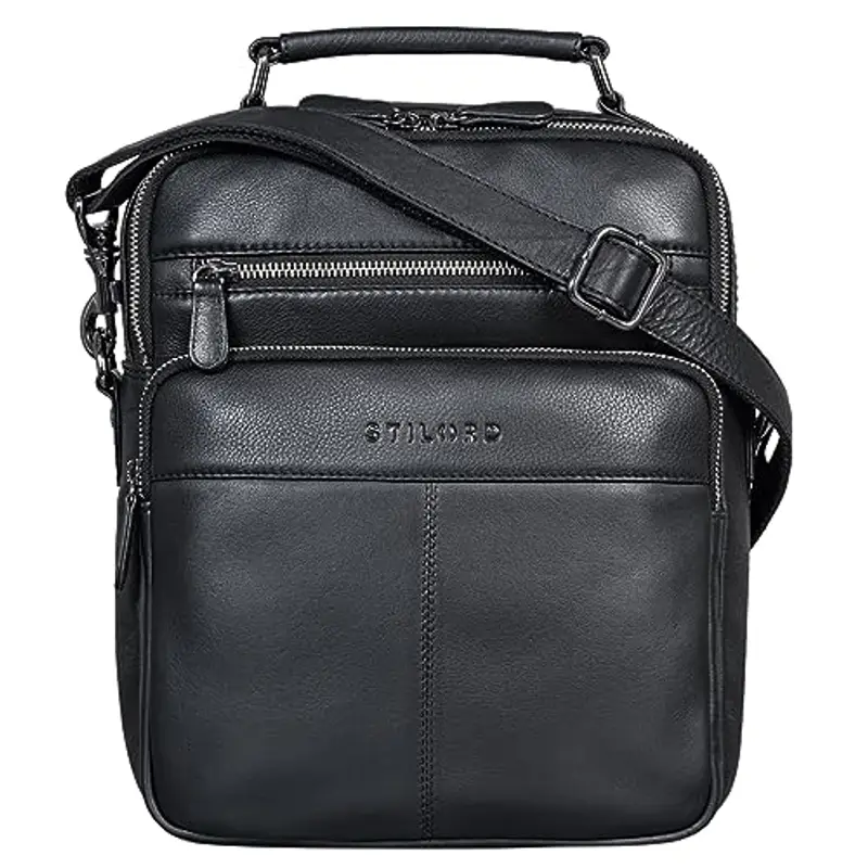 STILORD Borsa a tracolla Uomo Nero 954896